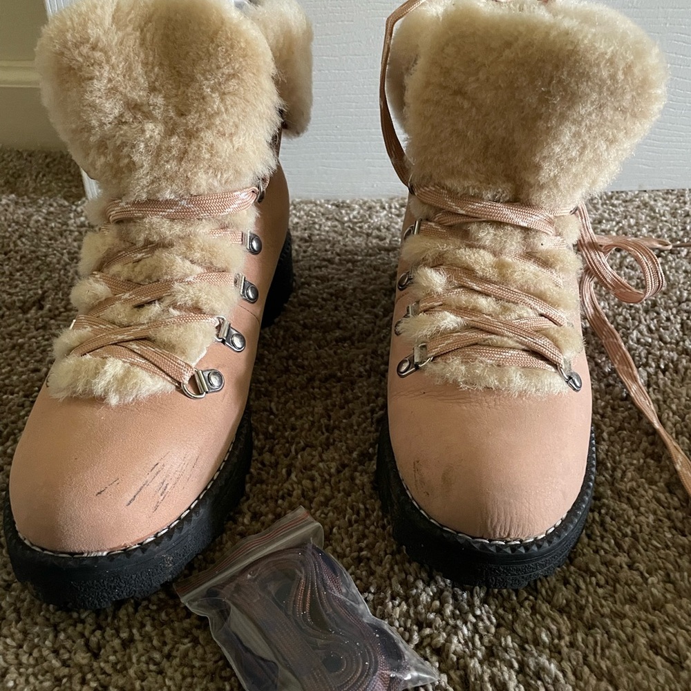 J Crew Nordic Boot Bronzed Clay SIZE 9. Rarely Worn. Some scuff marks as shown